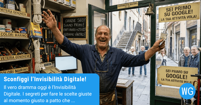 Il problema dell'invisibilità digitale - Il portale digitale di Genova
