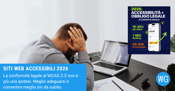 Siti web accessibili 2026