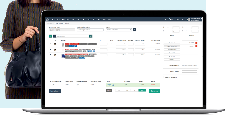 Sito E-Commerce integrato al gestionale