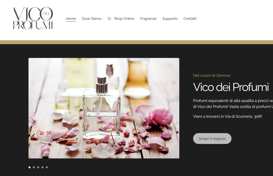 Vico dei Profumi Shop online